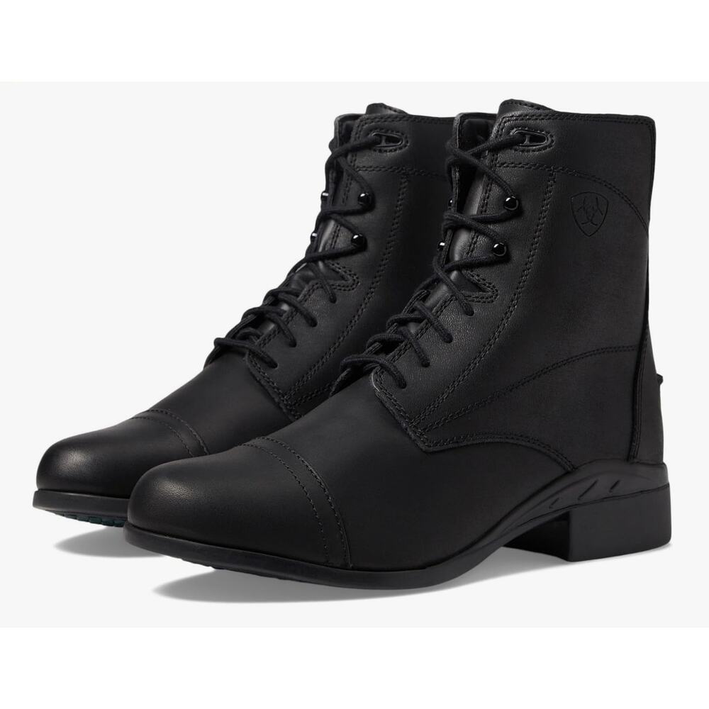 Ariat Black Lace-Up Paddock Boots